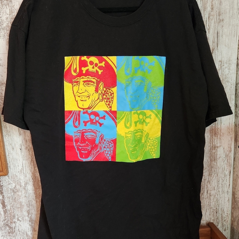 Pittsburgh Pirates Tee Andy Warhol Like Pop Art Design 2025 Game Day Giveaway